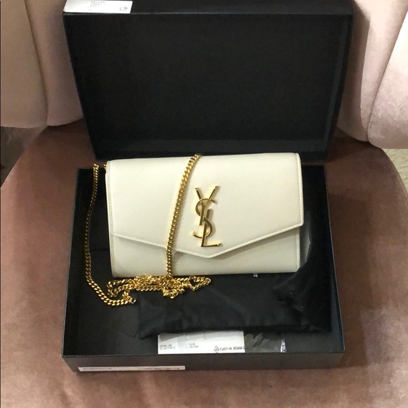 Cream YSL cross body WOC - Picture 4 of 9